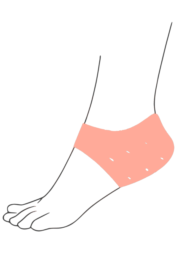 محافظ پاشنه پا سیلیکونی با بند فیکساتور  OTESSY free size فروشگاه پزشکی پدر طالقانی کرج - Image 2